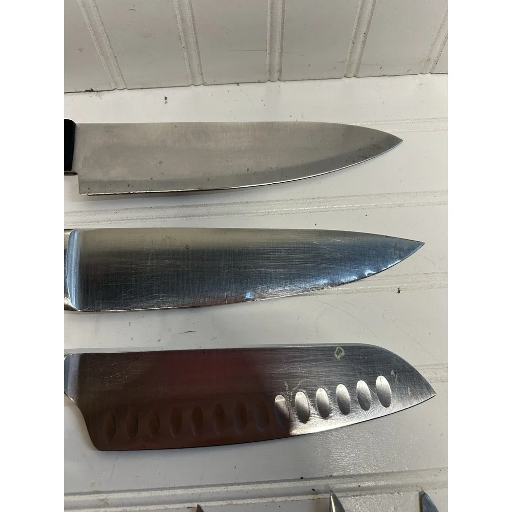 Food knife Block, Cutlery Set